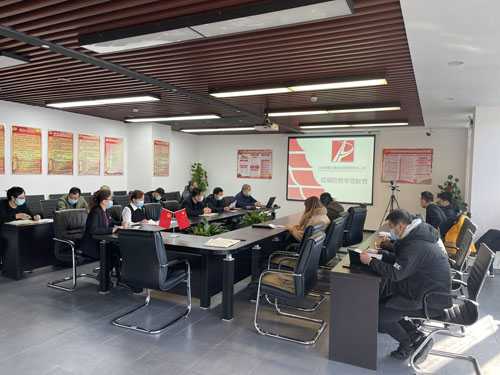 路鵬達公司組織開展疫情防控教育宣貫會
