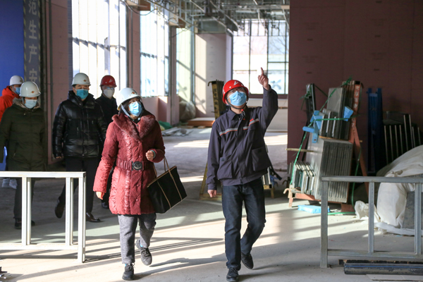 北京市檔案局調研組前往路鵬達公司 檔案館新館建設工程開展調研活動