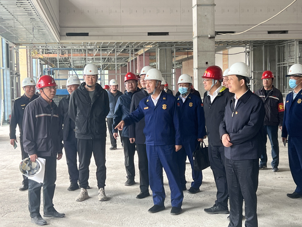 區領導赴檔案館新館建設工程施工 現場開展安全生產檢查工作