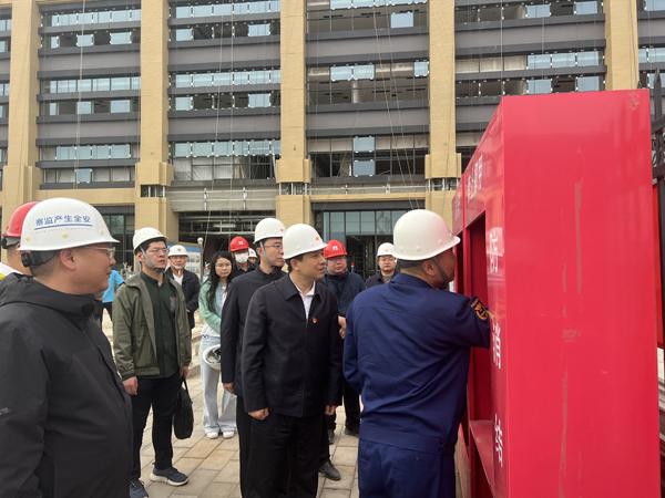 區領導赴檔案館新館建設工程施工 現場開展安全生產檢查工作